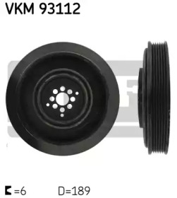 Ременный шкив SKF VKM 93112